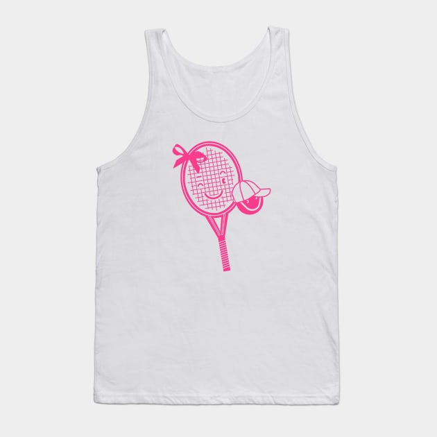 I Love Tennis Tank Top by AdrianaStore